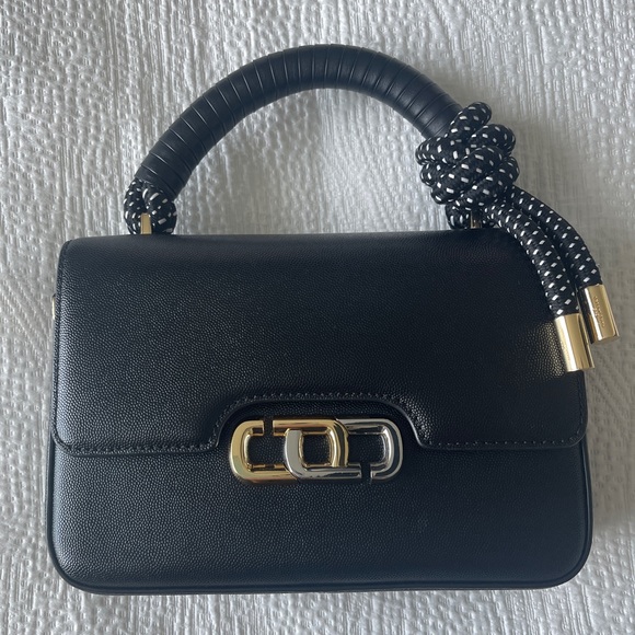 Marc Jacobs Bags Marc Jacobs J Link Twist Shoulder Bag In Black Cow